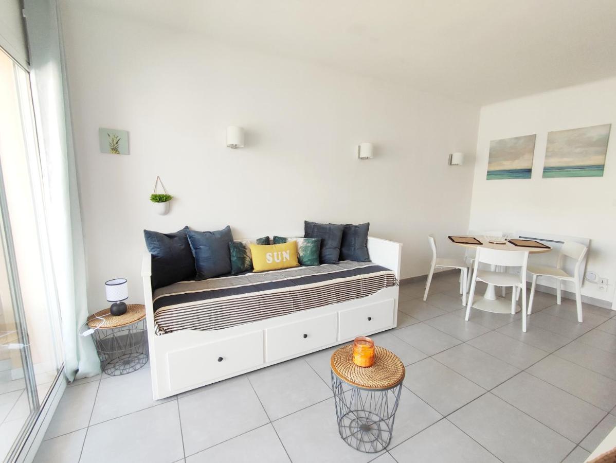 Superbe T2 Vue Mer Avec Ascenseur Canet-en-Roussillon Kültér fotó